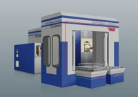 Covered machining centres
